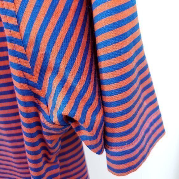 Peter Millar Short Sleeve Polo Striped Red/Blue XL Contrast Collar 100% Cotton - Picture 10 of 16